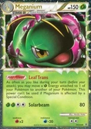 Meganium (Prime) HGSS08 - Holofoil HGSS Promos - Promo