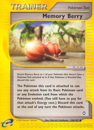 Memory Berry 128 Aquapolis - Uncommon