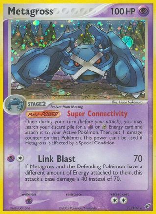 Metagross 011 - Holofoil Deoxys - Holo Rare
