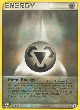 Metal Energy (Special) 094 - Reverse Holofoil Ruby and Sapphire - Rare