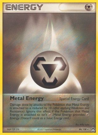 Metal Energy (Special) 088 - Reverse Holofoil Power Keepers - Rare