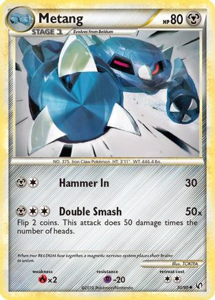 Metang 030/90 - Reverse Holofoil Undaunted - Uncommon