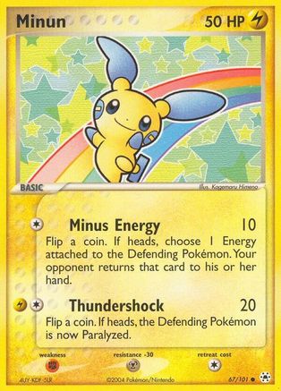 Minun 067/101 Hidden Legends - Common