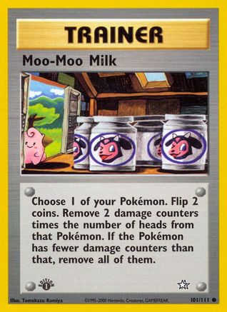 Moo-Moo Milk 101/111 - 1st Edition Neo Genesis - Common