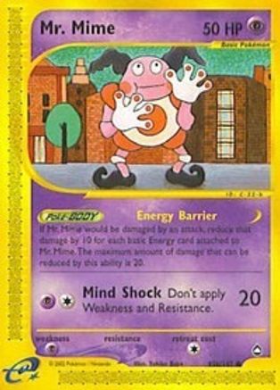 Mr. Mime (95b) 95b/147 Aquapolis - Common