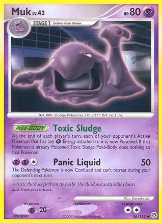 Muk 056 - Reverse Holofoil Secret Wonders - Uncommon