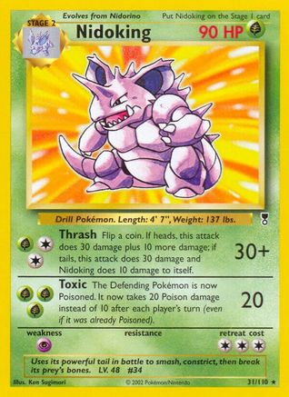 Nidoking 031 Legendary Collection - Rare