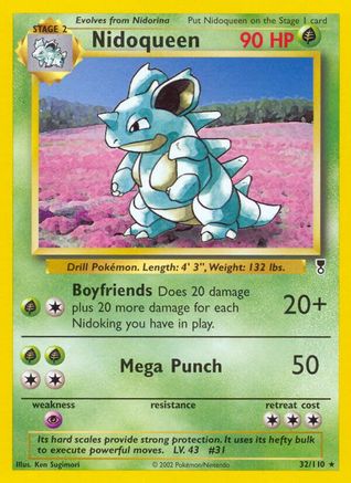 Nidoqueen 032 Legendary Collection - Rare