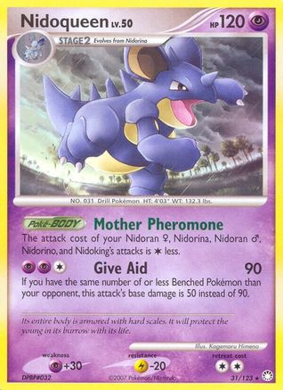 Nidoqueen 031 Mysterious Treasures - Rare