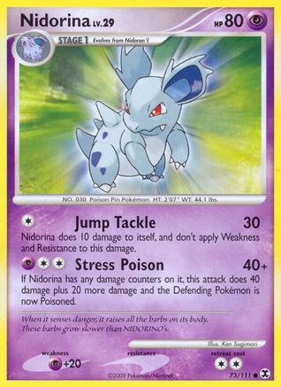 Nidorina 073 Rising Rivals - Common