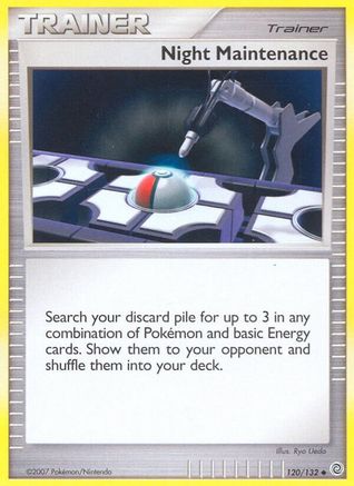 Night Maintenance 120/132 Secret Wonders - Uncommon