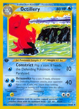Octillery 034/64 - Unlimited Neo Revelation - Uncommon