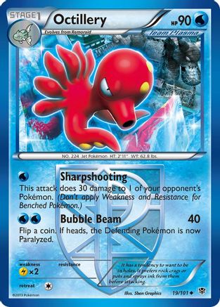 Octillery (Team Plasma) 019/101 Plasma Blast - Uncommon