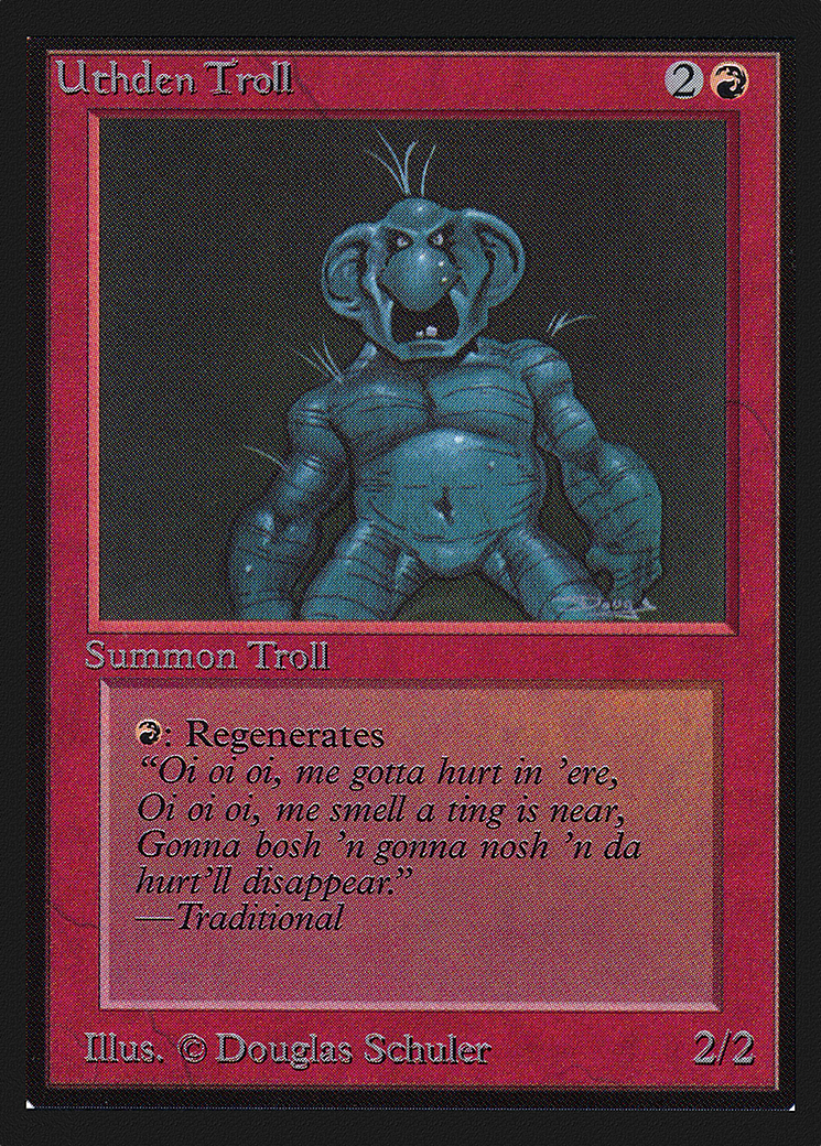 Uthden Troll (IE) (IED-181) - Intl. Collectors' Edition