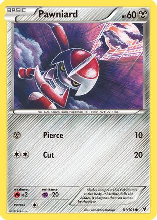 Pawniard (81) 081 - Reverse Holofoil Noble Victories - Common