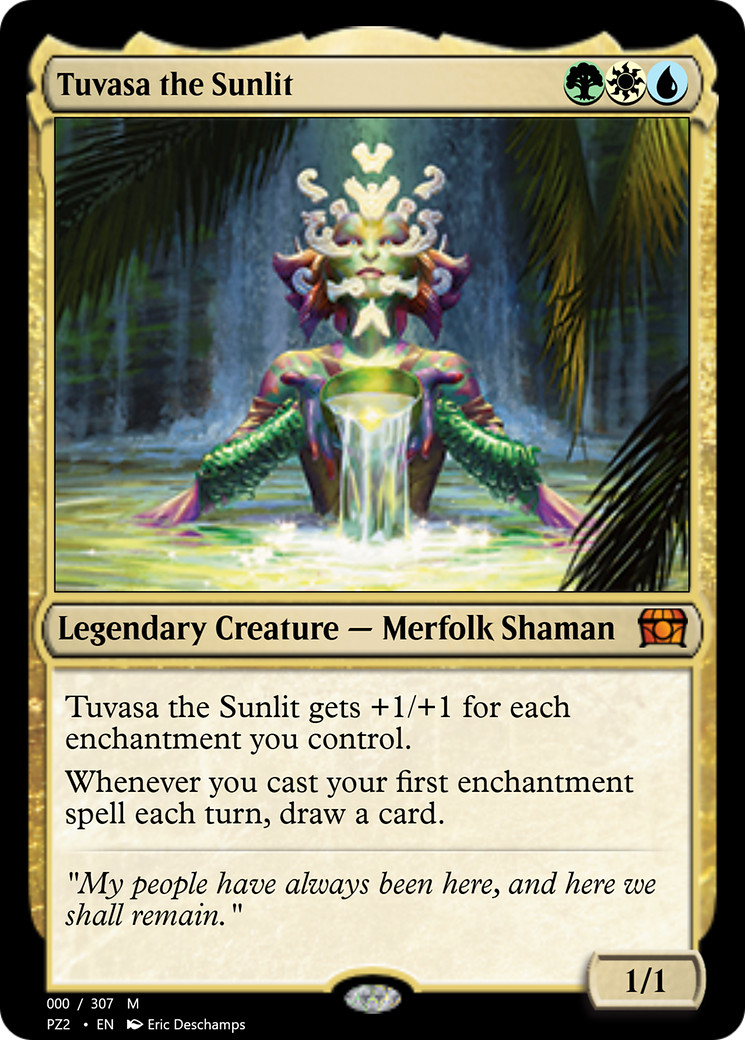 Tuvasa the Sunlit (PZ2-70691) - Treasure Chest Foil
