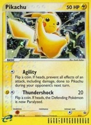 Pikachu 012 - Holofoil Nintendo Promos - Promo