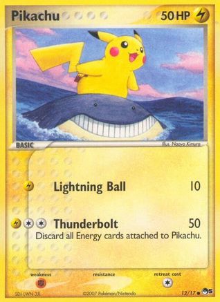 Pikachu 012/017 POP Series 5 - Common