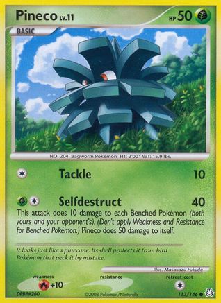 Pineco 113 Legends Awakened - Common