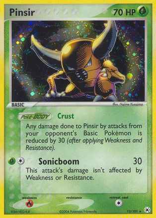 Pinsir 013 - Reverse Holofoil Hidden Legends - Holo Rare