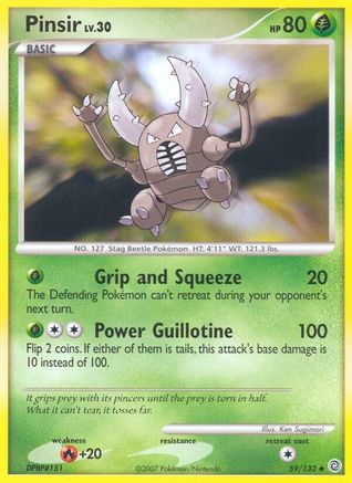 Pinsir 059 Secret Wonders - Uncommon