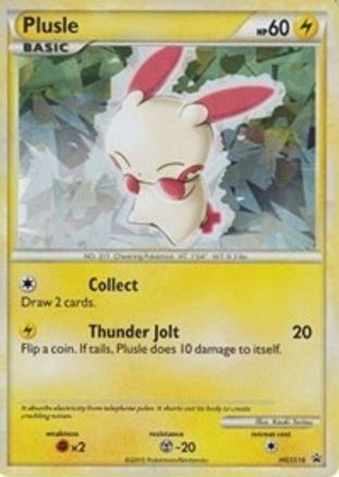 Plusle HGSS16 - Holofoil HGSS Promos - Promo