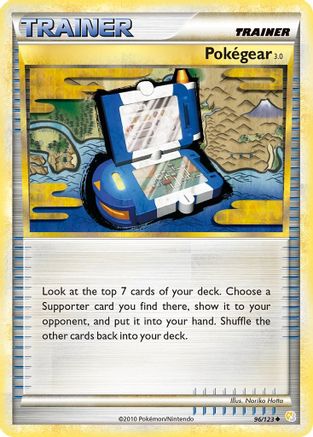 Pokegear 3.0 096/123 - Reverse Holofoil HeartGold SoulSilver - Uncommon