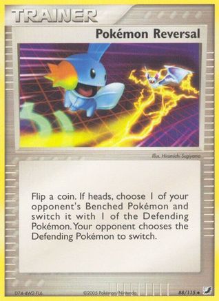 Pokemon Reversal 088 - Reverse Holofoil Unseen Forces - Uncommon