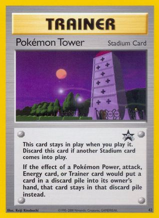 Pokemon Tower 042/53 WoTC Promo - Promo