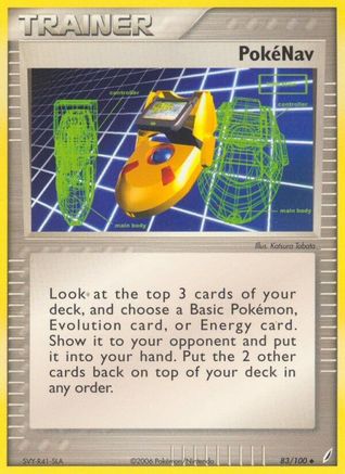 Pokenav 083/100 - Reverse Holofoil Crystal Guardians - Uncommon