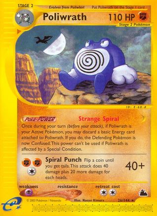 Poliwrath (26) 026 Skyridge - Rare