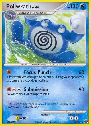 Poliwrath 035 Legends Awakened - Rare