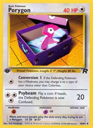 Porygon 048/82 - Unlimited Team Rocket - Uncommon