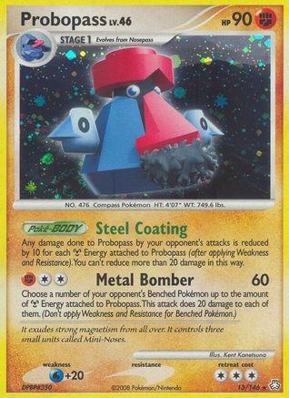 Probopass 013 - Reverse Holofoil Legends Awakened - Holo Rare