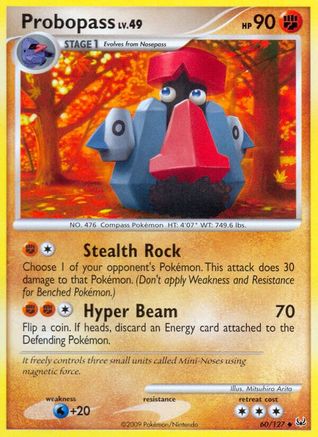 Probopass 060 - Reverse Holofoil Platinum - Uncommon