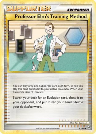Professor Elm's Training Method 082 Call of Legends - Uncommon
