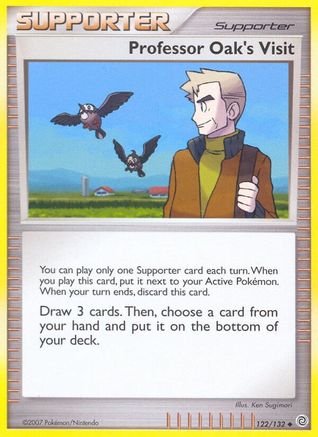Professor Oak's Visit 122 Secret Wonders - Uncommon