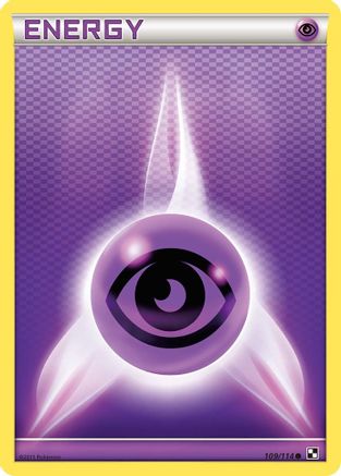 Psychic Energy 109 - Reverse Holofoil Black and White - Common
