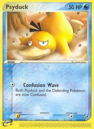Psyduck 073/100 - Reverse Holofoil Sandstorm - Common