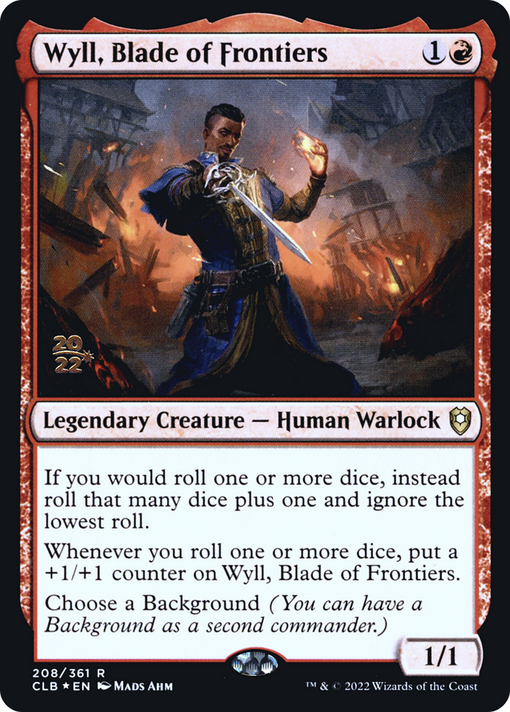 Wyll, Blade of Frontiers (PRE-208S) - Battle for Baldur's Gate Promos Foil