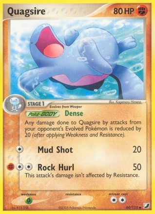 Quagsire 044 Unseen Forces - Uncommon