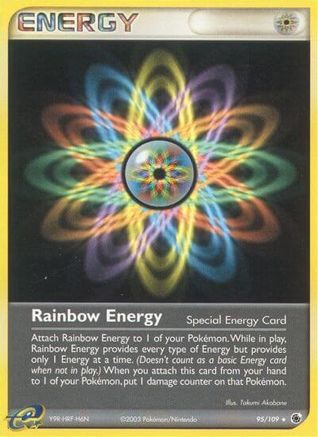 Rainbow Energy 095/109 Ruby and Sapphire - Rare