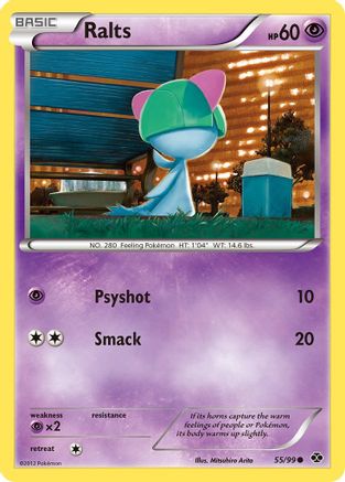 Ralts 055 - Reverse Holofoil Next Destinies - Common