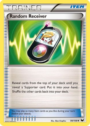 Random Receiver 099/108 - Reverse Holofoil Dark Explorers - Uncommon