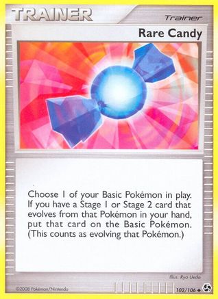 Rare Candy 102/106 - Reverse Holofoil Great Encounters - Uncommon