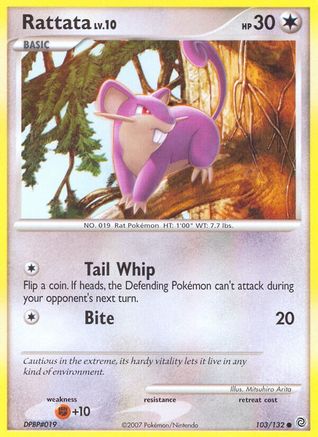 Rattata 103 Secret Wonders - Common
