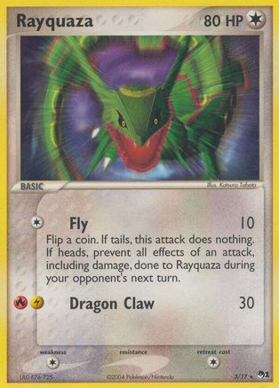 Rayquaza 003/017 POP Series 1 - Rare