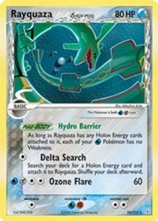 Rayquaza 016/110 - Reverse Holofoil Holon Phantoms - Holo Rare