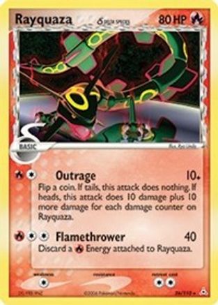Rayquaza 026/110 Holon Phantoms - Rare