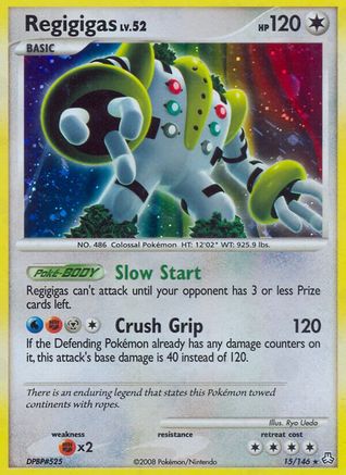 Regigigas (15) 015 - Holofoil Legends Awakened - Holo Rare